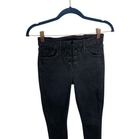 MOTHER The High-Waisted Lace-Up Looker Jean - Picture 5 of 10